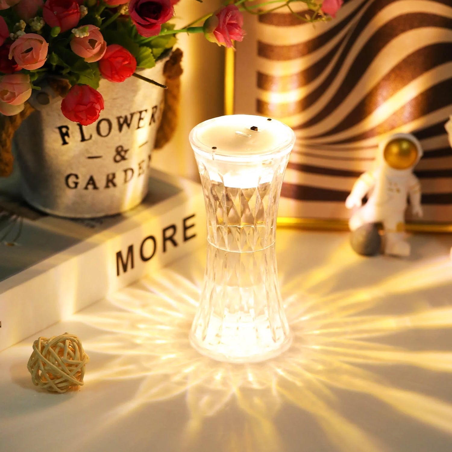8440 Crystal Lamp, Universal Night Light, Soft Lighting, Eye Protection for Nursery, Study, Bedroom Transparent Crystal Table Soft Lighting Multipurpose for Hotel for Office for Children's Room (12Pc MOQ) 8440 Crystal Lamp, Universal Night Light, Soft Lighting, Eye Protection for Nursery, Study, Bedroom Transparent Crystal Table Soft Lighting Multipurpose for Hotel for Office for Children's Room (12Pc MOQ)
